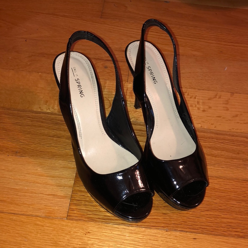 Black heels